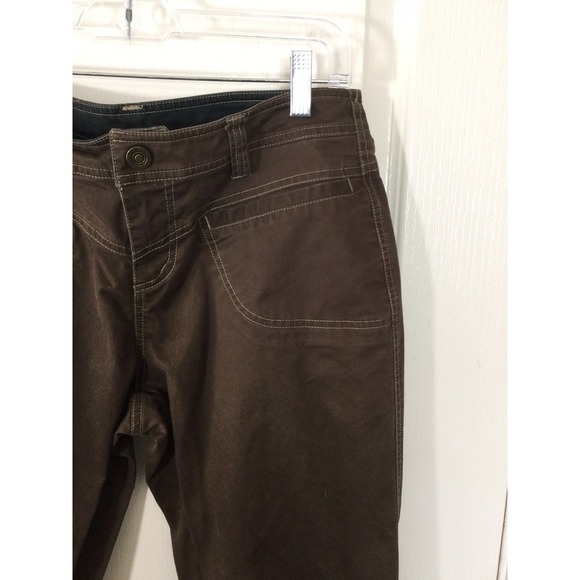 Kuhl‎ Pants Womens 10 Brown Hiking Camp Climb Gorpcore Outdoor Casual Knee - Picture 2 of 13